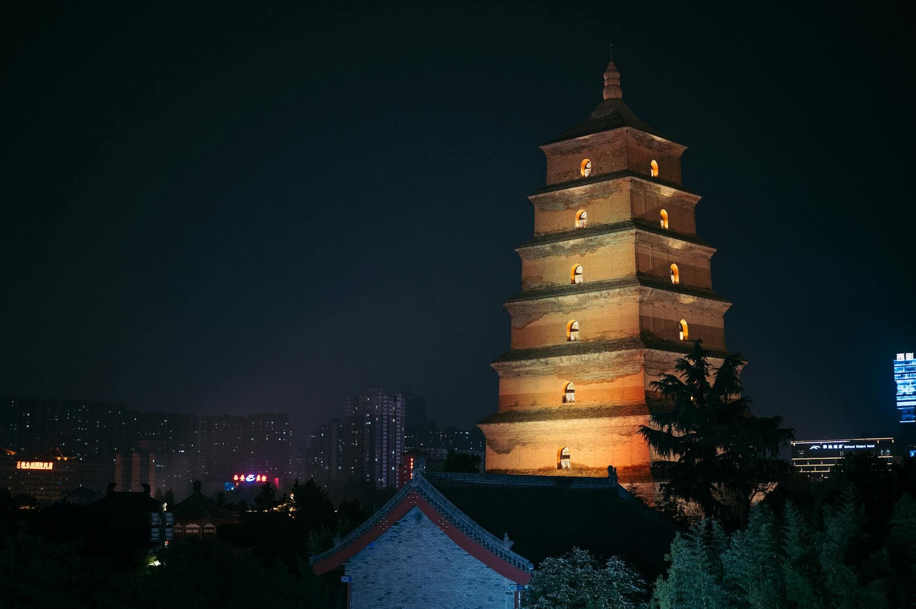 Giant Wild Goose Pagoda