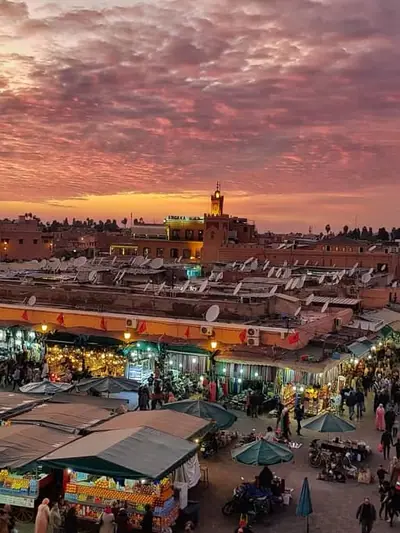 Jemaa el-Fna, Marrakech, Morocco